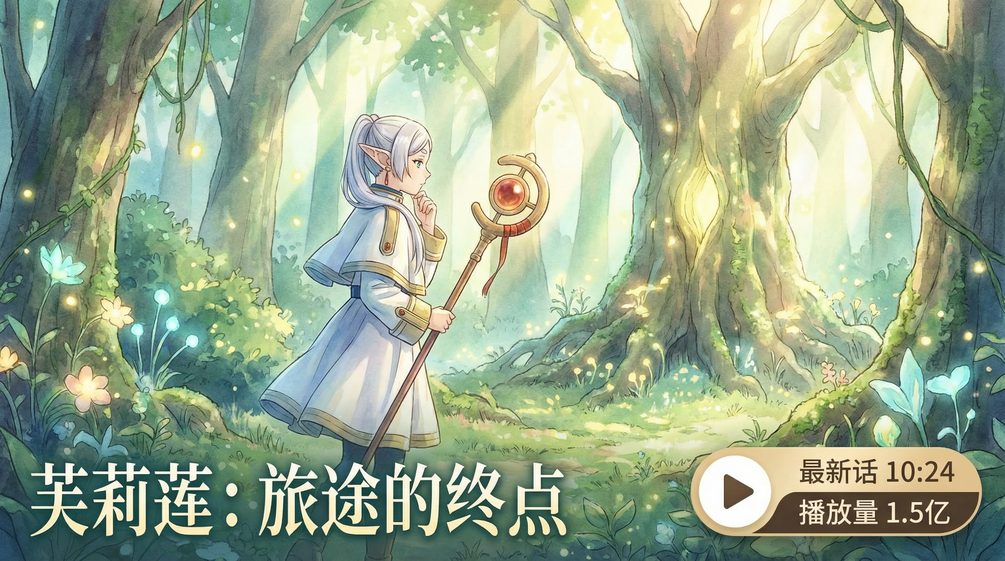 AI换脸 - 葬送的芙莉莲生活动漫